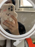 鑒百伊 秋冬毛絨茸可愛(ài)小狗適用蘋(píng)果15手機(jī)殼iPhone16ProMax新款14pro防摔13女款小眾12硅膠立體全包軟殼 羊毛蝴蝶結(jié)小白狗 iPhone 16 曬單實(shí)拍圖
