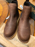 DANNER 丹納戶(hù)外休閑Bull Run Chelsea真皮男手工防滑耐磨中高幫工裝靴 15481-棕咖-男款-EE寬版 41.5 曬單實(shí)拍圖