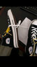 匡威（Converse）帆布鞋男鞋女鞋2025春季新款All Star經(jīng)典款情侶高幫休閑鞋板鞋 黑高101010/建議拍小一碼或半碼 36 曬單實(shí)拍圖