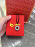 中國(guó)黃金（CHINA GOLD）六字真言吊墜平安扣足銀項(xiàng)鏈男士時(shí)尚銀首飾品生日禮物送男友老公 六字真言平安扣項(xiàng)繩【中金禮盒】 曬單實(shí)拍圖