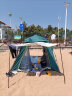 凯路德（KAIROAD）帐篷户外4-6人加大野外露营全自动速开免搭建防晒防雨过夜野餐 5-8人加大款-套餐01 实拍图