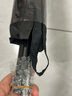 希盼黑傘長柄殯葬 清明節(jié)黑傘白事殯葬用純色長柄傘黑色廣告雨傘晴雨 110cm升級24骨手開黑色 曬單實拍圖