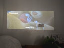 Rigal（瑞格尔）B1 投影仪家用智能投影机便携卧室手机投影（封闭光机  电子梯形校正 家庭影院电视） 实拍图