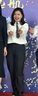 羅蒙西褲女士四季款商務休閑高腰彈力西裝長褲子直筒正裝職業(yè)工裝褲女 曬單實拍圖
