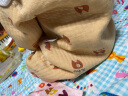 童泰婴儿衣服连体衣秋冬季新生宝宝加厚夹棉保暖内衣 卡其 80码(12-18个月) 实拍图