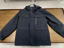 UHX羽絨服棉衣冬季工作服男戶(hù)外防寒抗靜電定制勞保服可拆卸內膽外套 【三防面料】可拆內膽-439羽絨服 XL (175) （建議135-155斤左右） 曬單實(shí)拍圖
