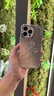 梵皓伊輕奢電鍍一支玫瑰花適用蘋果手機殼iphone15promax新款高級感14pro全包13/12防摔保護套11原創(chuàng)設(shè)計 電鍍銀色【一支玫瑰】 iPhone13Promax 曬單實拍圖