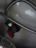 潛水艇（Submarine） 球閥角閥球形銅閥全開(kāi)大流量三角閥燃氣熱水器壁掛爐地暖八字閥 黃銅槍灰【4冷+3熱】4分出水 曬單實(shí)拍圖