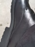 卡帝乐鳄鱼（CARTELO）英伦男士皮鞋商务透气牛皮正装鞋职场办公低帮皮鞋男9274 黑色 43 实拍图