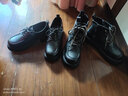 DAPHNE達芙妮厚底女鞋春秋單鞋百搭英倫風(fēng)正裝鞋新款復古系帶牛津鞋 黑色 跟高5.3cm 42 (260mm) 標準碼 曬單實(shí)拍圖