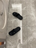 果洛菲（GUOLUOFEI）特大码凉拖鞋男女士夏居家室内浴室EVA洗澡防滑加肥加大黑色42-43 实拍图