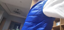 阿瑪尼EMPORIO ARMANI阿瑪尼 男士羽絨馬甲背心 藍(lán)色8NPQ01 PN29Z 01598 S 曬單實(shí)拍圖