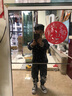 匡威（Converse）兒童高幫帆布鞋春秋男女童魔術(shù)貼休閑鞋全明星經(jīng)典軟底小白鞋童鞋 黑色(偏大,拍小一碼) 28 【建議腳長18cm】 曬單實拍圖