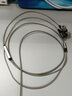 Earmax 適用森海塞爾ie80s ie80 ie8i ie8 鍍銀線 升級線 線控版 耳機線 IE80彎插鍍銀帶麥（送膠套三對） 曬單實拍圖