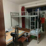 中偉（ZHONGWEI）雙層床鐵床高低床學(xué)生宿舍床含床板方管床加厚款2000*900*1800 曬單實拍圖