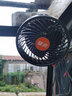 湖鑫 車(chē)載風(fēng)扇12v24v大貨車(chē)專(zhuān)用強力制冷可調速搖頭小電風(fēng)扇汽車(chē)用品 T704E(24V貨車(chē)無(wú)極調速)吸盤(pán)大號 曬單實(shí)拍圖