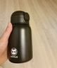 HOTPLUS哈品衛衣熊保溫杯女可愛(ài)水杯情侶學(xué)生壺學(xué)生吸管水杯女友生日禮物 衛衣熊黑色 450ml 曬單實(shí)拍圖