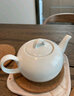 無印良品（MUJI） 日用餐具 茶壺 茶具泡茶壺水壺 米灰色 700ml 曬單實(shí)拍圖