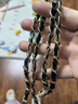 萬佳臻 手機(jī)掛繩長款斜挎可背掛脖繩結(jié)實(shí)掛鏈?zhǔn)謾C(jī)殼鏈帶子時(shí)尚高端珍珠皮卡鏈防丟神器貼片夾片鑰匙通用 掛繩-黑色【配夾片】珍珠皮卡鏈 曬單實(shí)拍圖