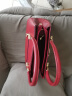 袋鼠卡拉品牌手提包送生日礼物真皮包包女包2024新款中年妈妈包婚包斜挎包 红色（礼盒+礼品袋） 实拍图