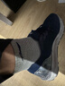李寧襪子男（3雙裝）四季款跑步籃球襪男女精英襪3A抑菌中筒休閑棉襪 1黑1白1灰（吸濕排汗/防滑減震） 曬單實(shí)拍圖