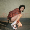 耐克（NIKE）DUNK LOW女子輕便運動(dòng)鞋秋季膠底板鞋低幫復古緩震HM0987 200驚喜可可色/淡象牙白/泡沫粉 37.5 曬單實(shí)拍圖