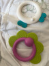babycare婴幼儿手摇铃玩具0-1岁新生儿趣味安抚牙胶玩具牙胶摇铃艾格白 实拍图