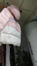 阿迪達斯（adidas）童裝冬季男女?huà)胪Ｅ\動(dòng)休閑連帽羽絨服 JJ5029粉 曬單實(shí)拍圖