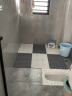 绿之源家用防滑浴室地垫灰白色20*40cm6片升级款 脚垫垫子洗澡间卫生间  实拍图