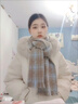 狐貍大毛領(lǐng)羽絨服女冬季白鴨絨韓版牛角扣百搭寬松長(cháng)款連帽外套 米白色 S (100-125斤) 曬單實(shí)拍圖