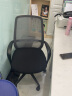 得力（deli）焕彩系列椅子 人体工学电脑椅 居家舒适简约办公椅 87095 深灰 实拍图