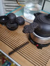 勤郎罐罐茶煮茶器 甘肅罐罐茶電爐子加熱茶具中式茶壺茶爐茶罐煮 700瓦控溫電爐+黑如意壺4杯180ml 曬單實(shí)拍圖