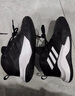 adidas OWNTHEGAME團隊款中幫實(shí)戰籃球鞋男女小童兒童阿迪達斯 黑色/白色   40 曬單實(shí)拍圖