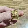 QMXD越南仿沙金滿(mǎn)天星雕花耳環(huán)女生耳釘耳墜流星雨圓形耳扣耳飾品禮物 滿(mǎn)天星金色耳環(huán)【2只價(jià)】 曬單實(shí)拍圖