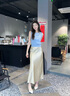 百田森 PETINSON真皮包頭涼鞋女春夏新款鉚釘拼色尖頭粗中跟時(shí)裝半涼鞋 米白色2C306 39 曬單實(shí)拍圖