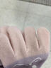 里農(nóng)兒童手套冬季女孩秋冬薄款小孩毛線冬天大童保暖小學(xué)生五指寶寶 紫色 均碼 曬單實拍圖