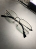 精工（SEIKO）眼鏡框男半框鈦材商務(wù)近視眼鏡架HC1002 155+送凱米1.56鏡片配鏡 曬單實(shí)拍圖