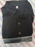 皮爾卡丹（pierre cardin）長(zhǎng)袖連衣裙子女士裝春秋冬2024年新款小個(gè)子氣質(zhì)時(shí)尚洋氣減齡 黑色 2XL (120-135斤) 曬單實(shí)拍圖
