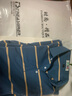 老人頭（LAORENTOU）中年經(jīng)典條紋短袖T恤男夏季薄款休閑Polo領(lǐng)衫半袖寬松大碼體恤男ED2213淺藍XL 曬單實(shí)拍圖