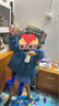 嘟嘟家【三防小絨被】寶寶羽絨服冬季男童衣服冬款女童冬裝兒童防寒服冬 藍(lán)色 110 曬單實(shí)拍圖