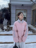 詩(shī)丹蕊粉色甜美少女風(fēng)防寒保暖面包服棉衣女冬季新款寬松百搭棉服外套潮 粉色 均碼【可備注碼數】 曬單實(shí)拍圖