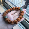 月石緣五瓣大金剛菩提手串男士盤(pán)玩滿(mǎn)肉精品原籽佛珠和田玉本命佛女手鏈 屬鼠-千手觀(guān)音 曬單實(shí)拍圖