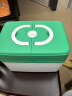 JEKO&JEKO家庭医药箱大号大容量家用药箱药品收纳盒药盒 绿色 实拍图