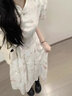 戀的新中式連衣裙夏季2024新款衣服學生氣質國風改良版旗袍長裙子夏天 圖片色 均碼（可備注碼數(shù)） 曬單實拍圖