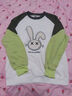 G.duck女童衛衣2023新款中大童秋裝小女孩韓版洋氣秋款時(shí)髦長(cháng)袖T恤上衣 綠色 160 適合150cm左右身高 曬單實(shí)拍圖