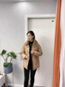 俞兆林（YUZHAOLIN）中老年女裝冬裝奶奶羽絨棉服外套女媽媽裝冬 紅色 (棉服) 4XL [建議135-150斤] 曬單實(shí)拍圖