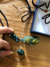 可玉可求 孤品翡翠貔貅吊墜 男款冰底黃翡玉貔貅 玉石吊墜項鏈 品牌珠寶 曬單實(shí)拍圖
