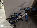 鑫旺彤兒童自行車(chē)3-6歲男孩兩輪腳踏車(chē)2-8歲女孩出行平衡車(chē)10歲學(xué)生單車(chē) 豪華藍-禮包+后座+悍馬輪 14寸95-115cm適合3-7歲寶寶 曬單實(shí)拍圖