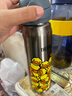 膳魔師（THERMOS）真空不銹鋼600毫升JNL-602男女防漏車(chē)載辦公家用戶(hù)外便攜保溫杯 黃鴨 600ML JNL-602BD 曬單實(shí)拍圖