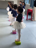 純一良品（CUNYI）童裝女童打底衫兒童長(zhǎng)袖T恤女孩春秋裝上衣中大童寶寶t恤衫 黑色 120 cm 曬單實(shí)拍圖